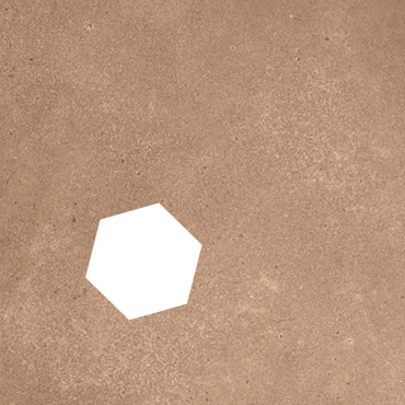 Декоративный элемент Flaviker Backstage Spicy Hexagon Hole 60x60 матовый