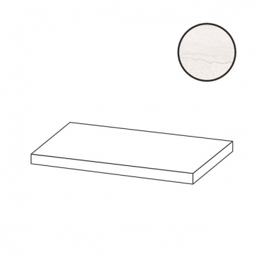 Ступень Flaviker Double Angolare Top Dx Linear White Lux PF60016050 32x120 полированная