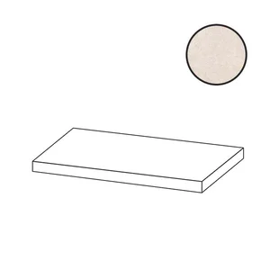 Ступень Flaviker Double Angolare Top Dx Plain Beige Nat PF60014922 32x120 натуральная