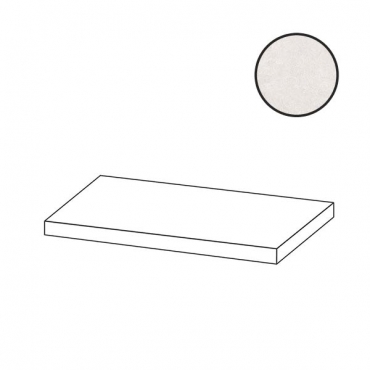 Ступень Flaviker Double Angolare Top Dx Plain White Nat PF60014920 32x120 натуральная