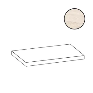 Ступень Flaviker Double Angolare Top Sx Linear Beige Lux PF60016049 32x120 полированная