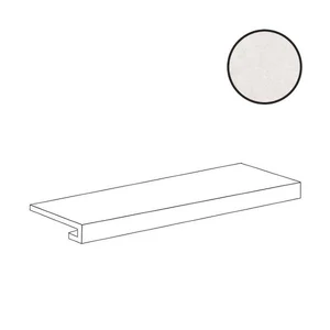 Ступень Flaviker Double Gradone Top Plain White Nat PF60014912 32x120 натуральная