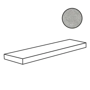 Ступень Flaviker Nordik Stone Ang.P Sx Ash 0004851 32x120 матовая