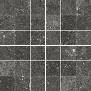 Мозаика Flaviker Nordik Stone Mos. Black 0004837 30x30 матовая