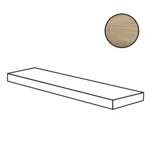 Ступень Flaviker Nordik Wood Angolare Plus Dx Gold Ret 0004629 32x120 матовая