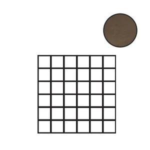 Мозаика Flaviker Rebel Mos. Bronze Rett 0004488 30x30 матовая