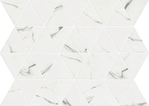 Мозаика Flaviker Supreme Evo Mosaico Triangoli Pure Statuario PF60000996 26x34 полированная
