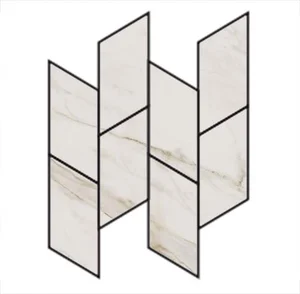 Мозаика Flaviker Supreme Evo Mosaico Twist Anticato White Lux PF60008868 30x30 полированная