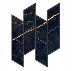 Мозаика Flaviker Supreme Evo Mosaico Twist Noir Laurent Lux PF60008867 30x30 полированная