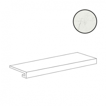 Ступень Flaviker Supreme Memories Gradone Top Quarzite Luna Lux PF60013321 32x120 полированная