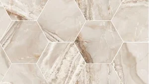 Мозаика Flaviker Supreme Onyx Prestige Mos.Hex.Ant. SPES34P 30x50 матовая