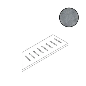 Спецэлемент Flaviker X20 Blue Savoy Ang. Griglia Dx Grey 0006346 15x60 матовый