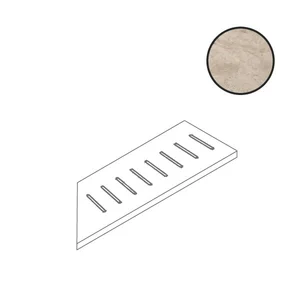 Спецэлемент Flaviker X20 Navona Ang. Griglia Dx Honey Vein 0006353 15x60 матовый