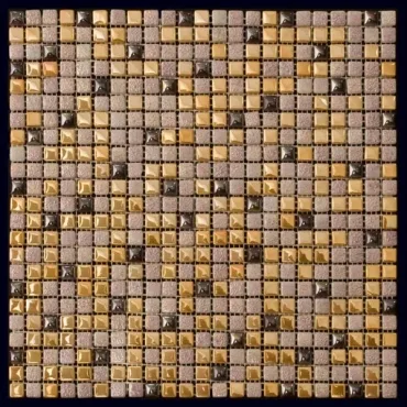 Мозаика Natural Mosaic Flex Mix TC-16 (Стекло) 31,5x31,5 глянцевая