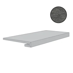 Ступень Floor Gres Airtech Basel Grey Nat Gr 761063 33x120 матовая