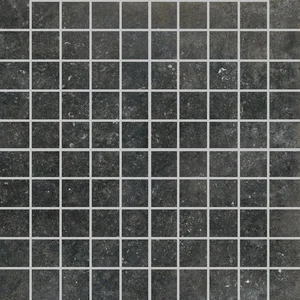 Мозаика Floor Gres Airtech London Black Nat Mosaico (3X3) 761047 30x30 матовая