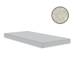 Ступень Floor Gres Airtech Miami White Nat Gr.Dx 761054 33x120 матовая