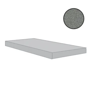 Ступень Floor Gres Airtech New York Light Grey Nat Gr.Dx 761055 33x120 матовая