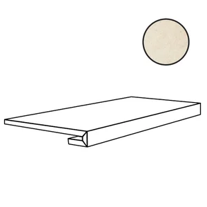 Ступень Floor Gres Biotech Crema Stone Nat 9mm Gradino 779032 33x120 натуральная