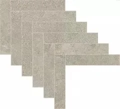 Керамогранит Floor Gres Biotech Herringbone Lapis Greige 9mm 779363 44,9x69,8 матовый