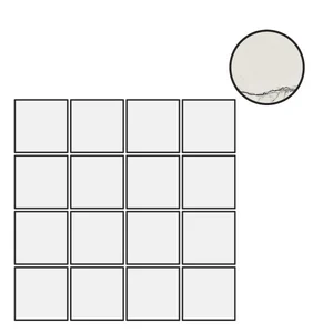 Мозаика Floor Gres B&W Marble Breach Naturale 6mm Mos (7,5X7,5) 767454 30x30 матовая