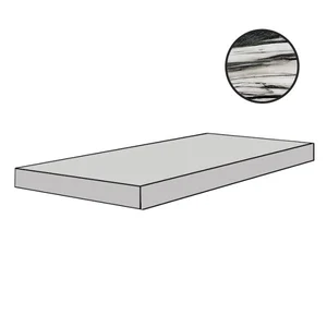 Ступень Floor Gres B&W Marble Fall Naturale Gr.Sx 767445 33x120 матовая
