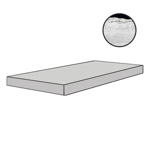 Ступень Floor Gres B&W Marble Flow Naturale Gr.Sx 767444 33x120 матовая