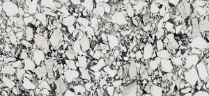 Керамогранит Floor Gres B&W Marble Pebble High-Glossy 6mm 120x280 полированный