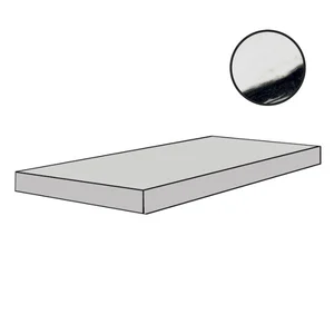 Ступень Floor Gres B&W Marble Wave Naturale Gr.Sx 767440 33x120 матовая