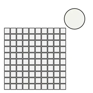 Мозаика Floor Gres B&W Marble White Naturale Mosaico (3X3) 767385 30x30 матовая