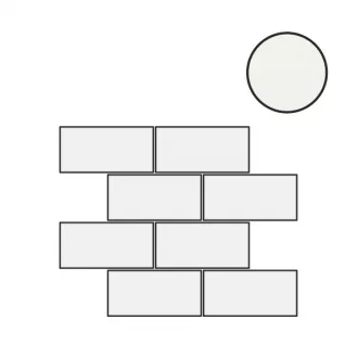 B&W Marble White Naturale 6mm Mur.Sf (7,5X15) 751196