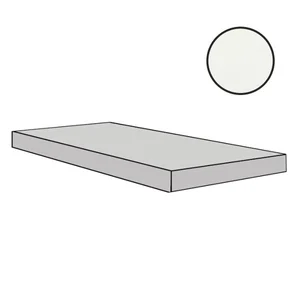 Ступень Floor Gres B&W Marble White Naturale Gr.Dx 767430 33x120 матовая