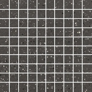 Мозаика Floor Gres Earthtech Carbon Flakes Mosaico (3X3) Comfort 772402 30x30 лаппатированная