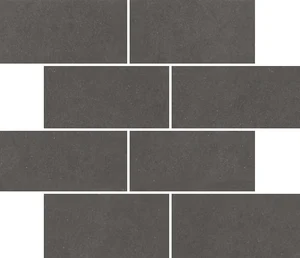 Декоративный элемент Floor Gres Earthtech Carbon Ground Muretto (7,5X15) Comfort 6mm 772526 30x30 лаппатированный