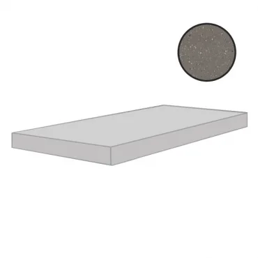 Ступень Floor Gres Earthtech Fog Flakes Angolo Gradino Sx Glossy 772519 33x120 глянцевая