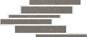 Декоративный элемент Floor Gres Earthtech Fog Flakes Modulo Listello Sfalsato Comfort 772425 21x40 лаппатированный