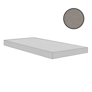 Ступень Floor Gres Earthtech Fog Ground Angolo Gradino Dx Comfort 772487 33x120 лаппатированная