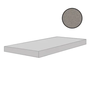 Ступень Floor Gres Earthtech Fog Ground Angolo Gradino Sx Comfort 772493 33x120 лаппатированная