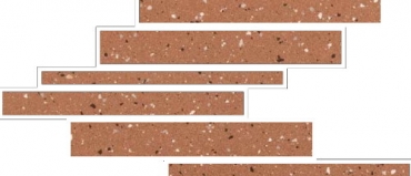 Декоративный элемент Floor Gres Earthtech Outback Flakes Modulo Listello Sfalsato Glossy 772434 21x40 глянцевый