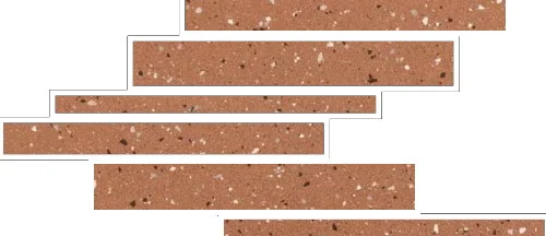 Декоративный элемент Floor Gres Earthtech Outback Flakes Modulo Listello Sfalsato Glossy 772434 21x40 глянцевый
