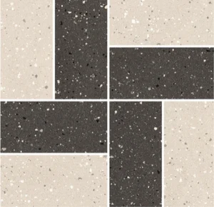 Декоративный элемент Floor Gres Earthtech Twist Carbon Flakes Glossy Pumice Flakes Comfort 772716 30x30 глянцевый
