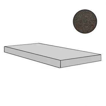 Ступень Floor Gres Flowtech Aged Bronze Nat.Ang.Gra.Dx 758220 33x120 матовая
