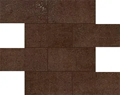 Декоративный элемент Floor Gres Flowtech Russet Nat 6mm (7,5X15) Mur 756621 30x30 матовый