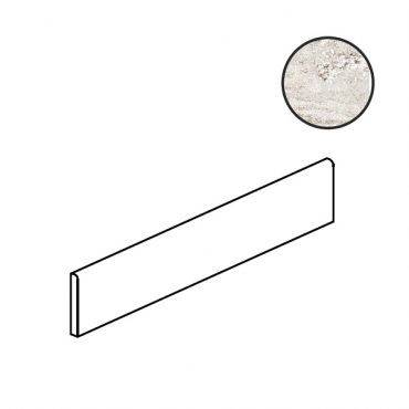 Бордюр Floor Gres Plimatech Plimawhite/01 9mm Batt 776676 4,6x60 матовый