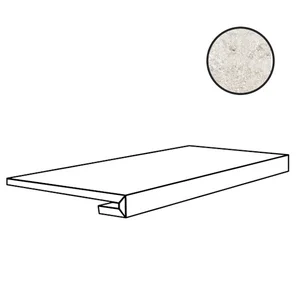 Ступень Floor Gres Plimatech Plimawhite/02 9mm Gradino 776688 33x120 матовая