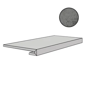 Ступень Floor Gres Rawtech Raw Coal Gradino Nat 753911 33x120 матовая