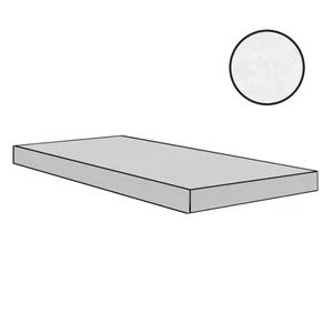 Ступень Floor Gres Rawtech Raw White Ang.Gra.Nat Dx 753912 33x120 матовая
