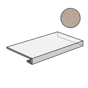 Ступень Floor Gres Floortech Floor 5.0 Angolo DX Gradino Str 33x120 структурированная