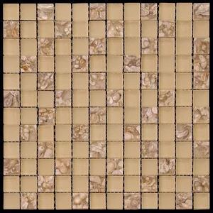 Мозаика Natural Mosaic Flowers KDS-03 (Стекло) 29,8x29,8 глянцевая