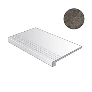 Ступень Vives Flysch Grafito Gradone 30x60 матовая